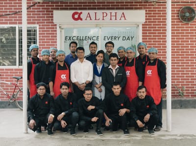 2016: Co-founded Alpha